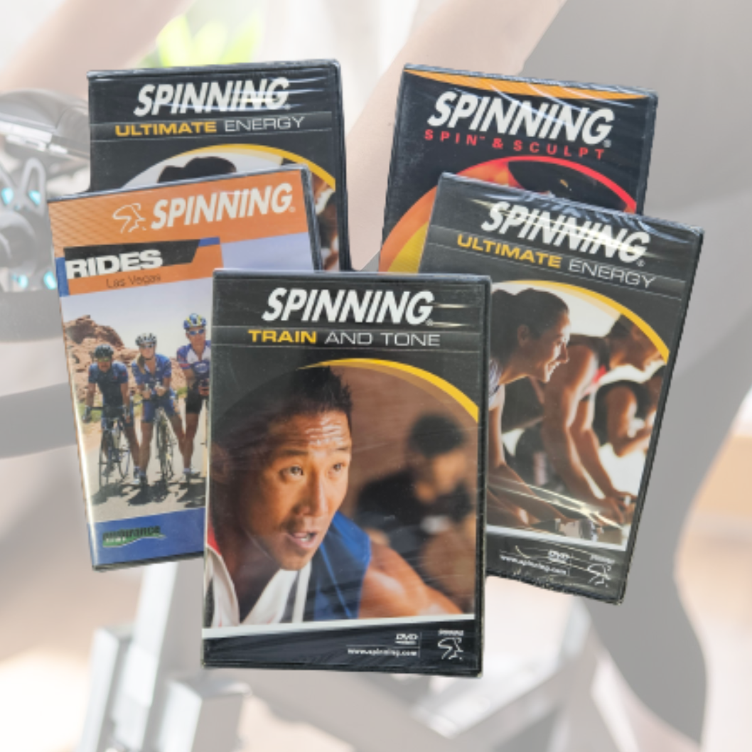 FREE Spinning DVD s 4 pack Blue Fitness Ltd